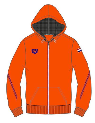 Nederland Signature Hooded Jacket orange