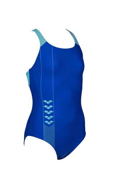 G Linear Serigraphy Jr Swim Pro OP neon-blue-martinica