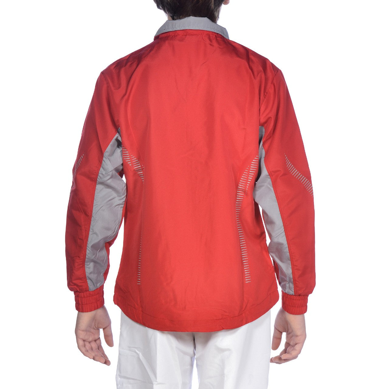 Jr Tl Warm Up Jacket red/grey