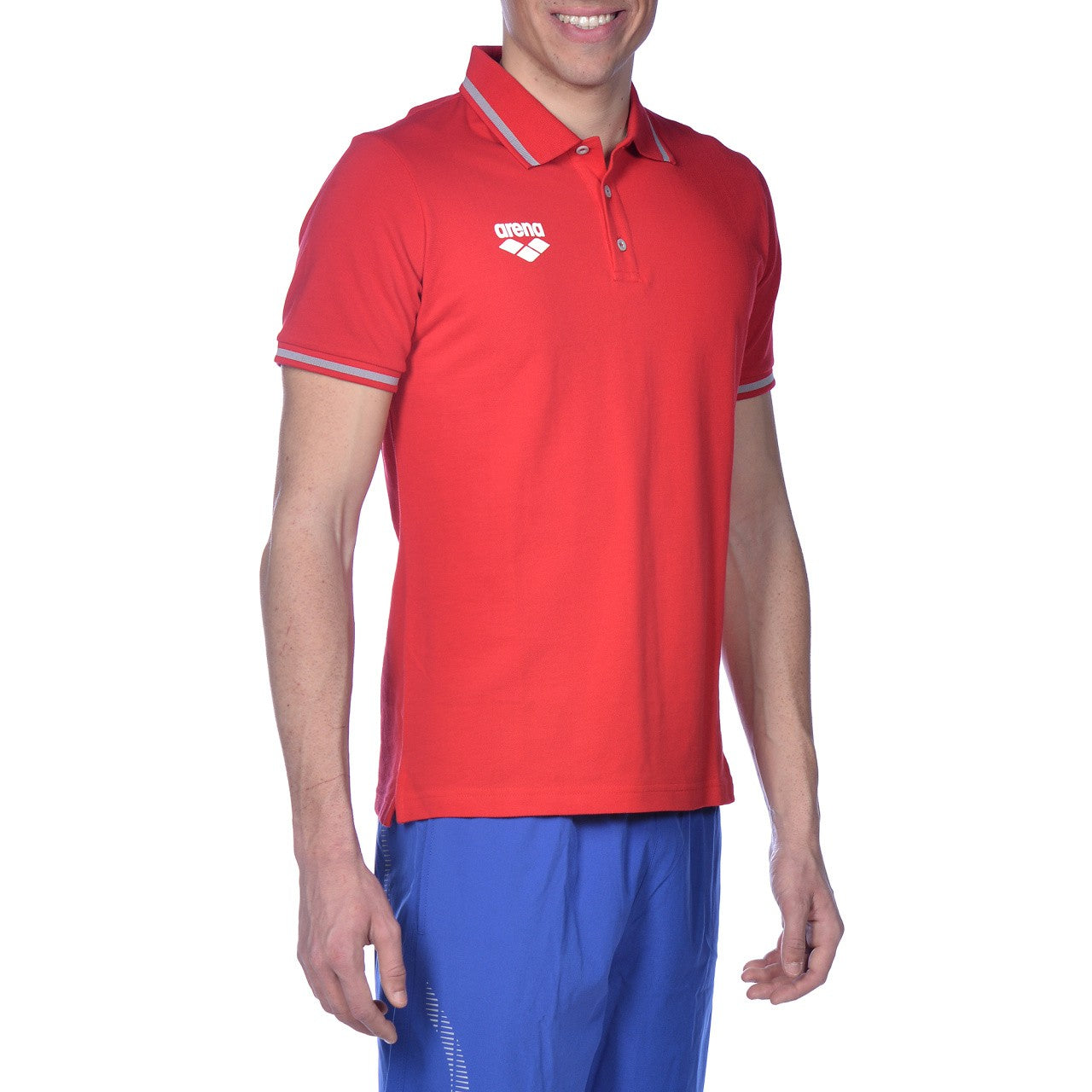 Tl S/S Polo red