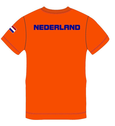 M Nederland Signature SS Tee orange
