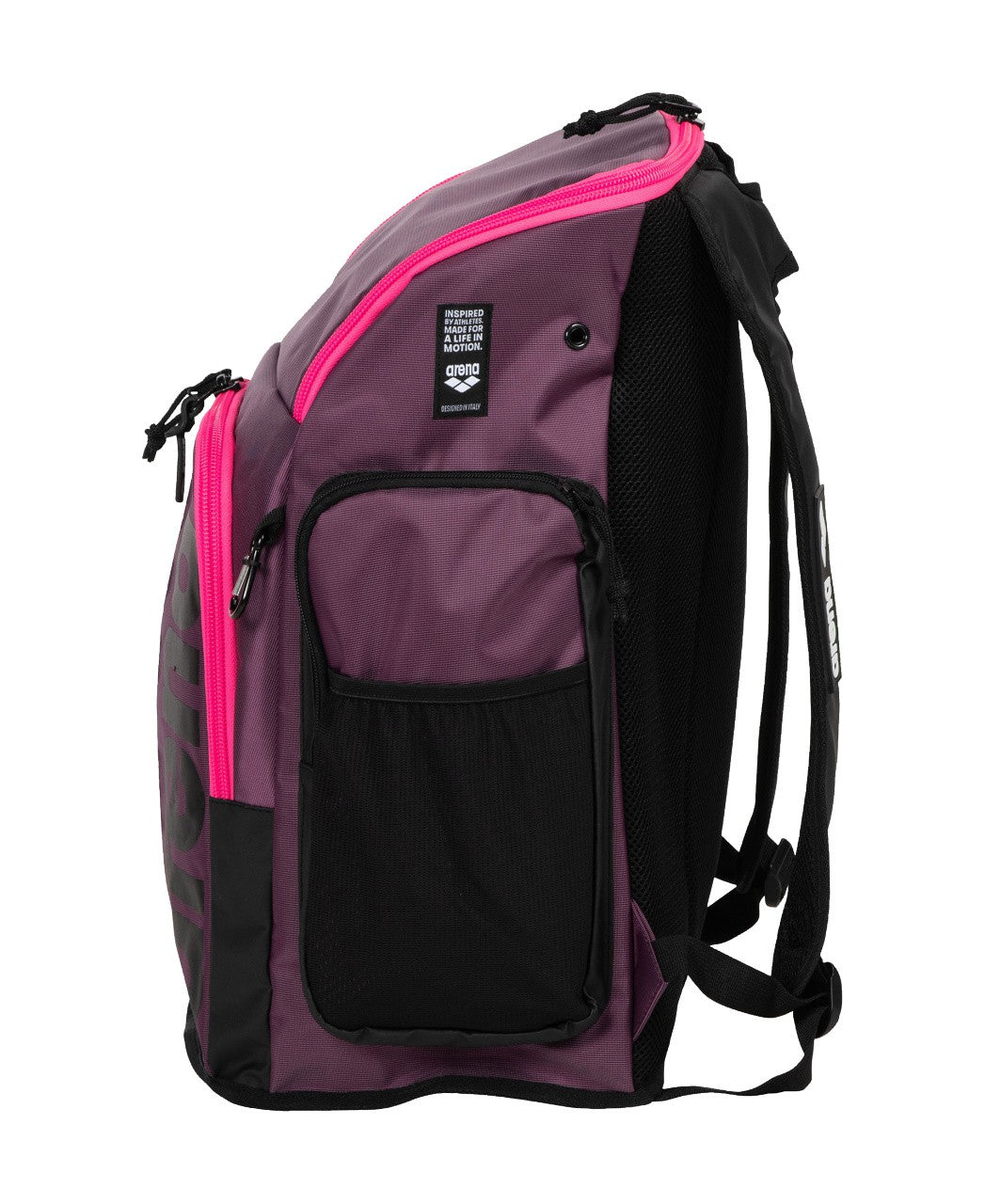 Spiky III Backpack 45 plum-neonpink