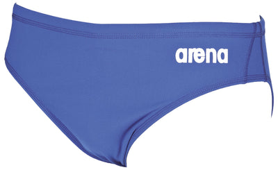 M Solid Brief royal/white