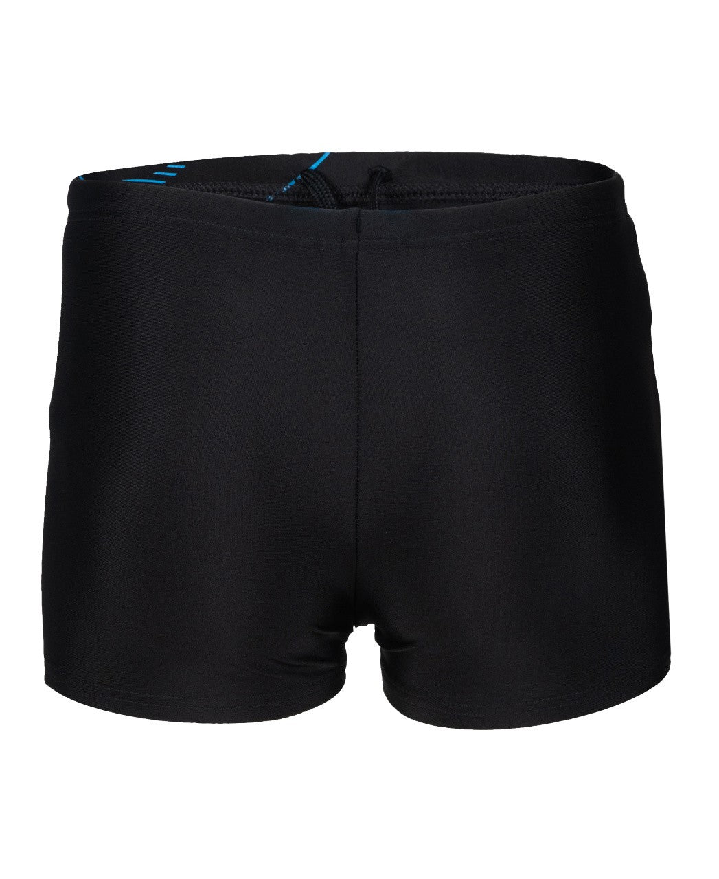 B Swim Short Logo black-turquoise
