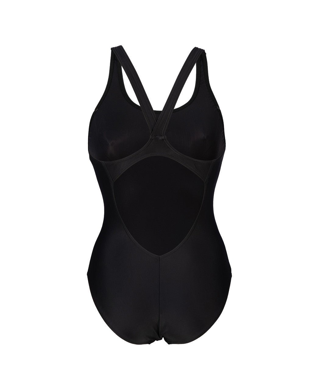 W Modular Swimsuit V Back black-turquoise