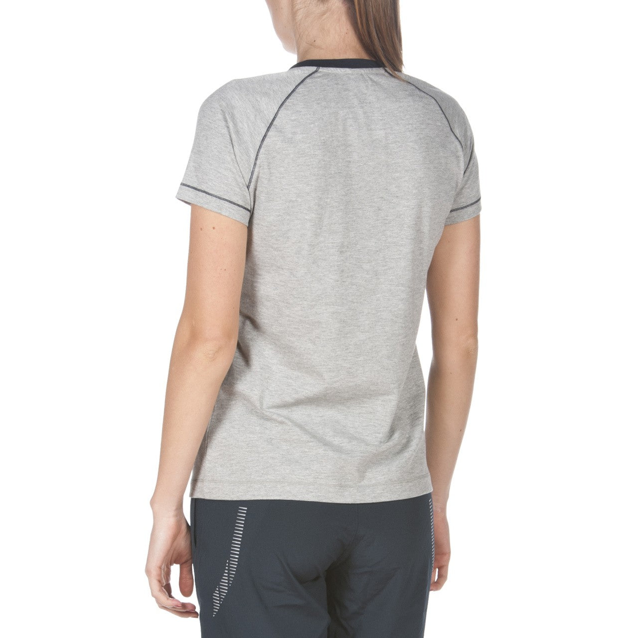 W Tl S/S Tee medium-grey