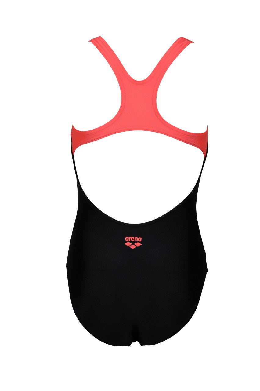 G Swimsuit Swim Pro Back Graphic black-fluo-red