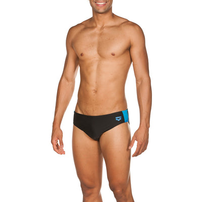 M Ren Brief black-pix-blue-turquoise
