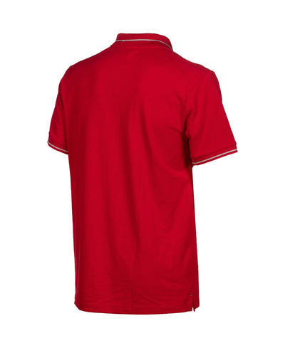 Team Poloshirt Solid Cotton red