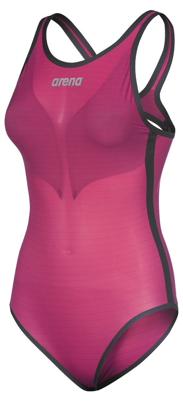 W Pwsk Carbon Duo Top pink-peacock