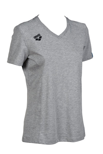 W Team T-Shirt Panel heather-grey