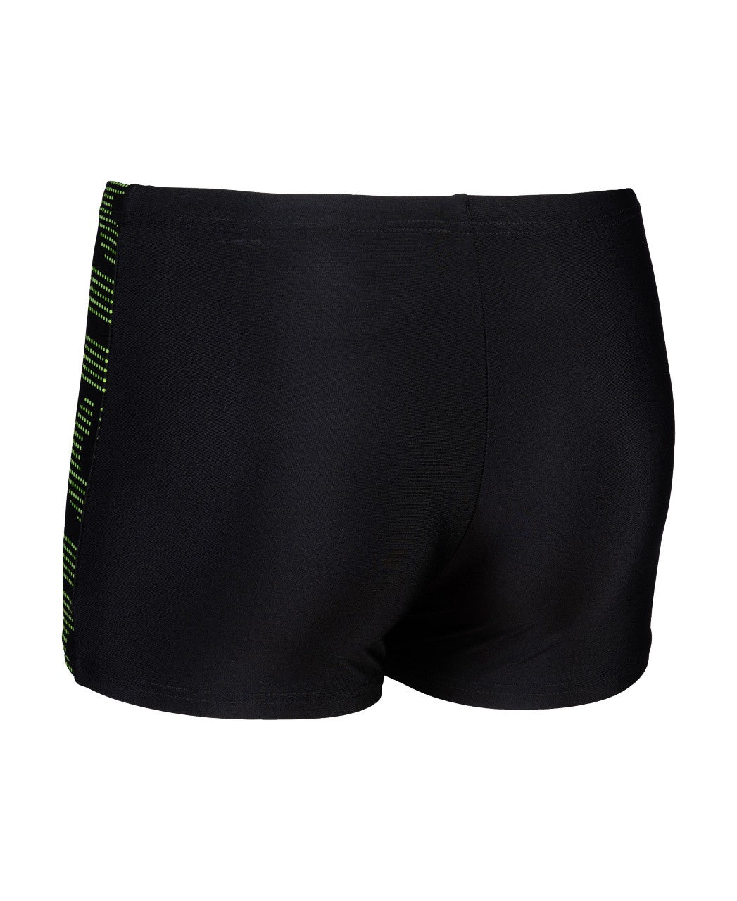 Boy Swim Short Graphic black-softgreen