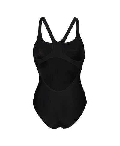 W Branch Swimsuit Swim Pro Back black-white