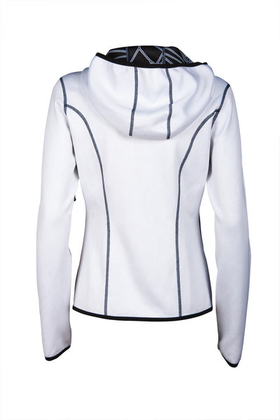 W Hooded Spacer Reversible F/Z Jacket carbonics-white