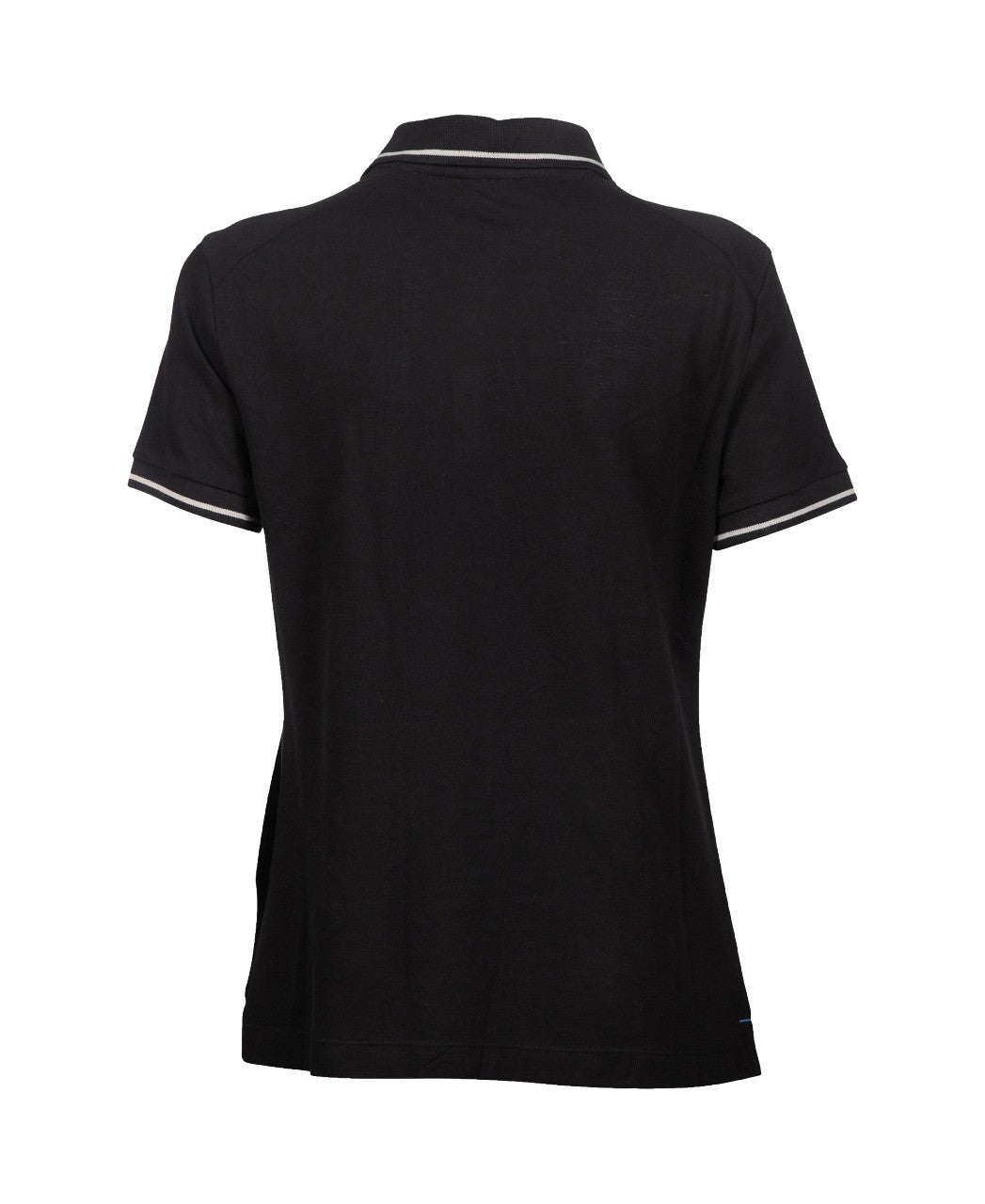 W Team Poloshirt Solid Cotton black